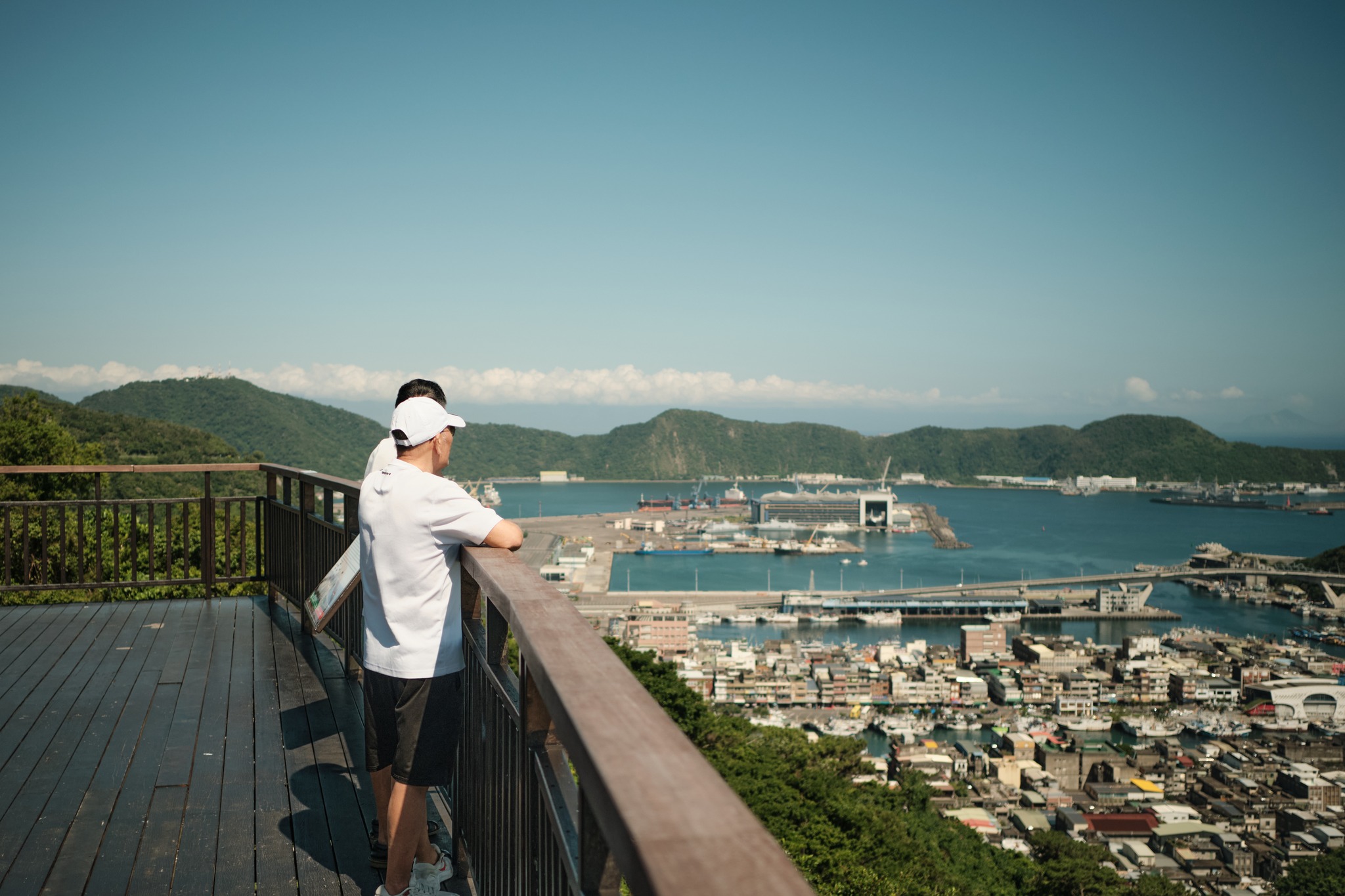 คุณลุงที่จุดพักรถ