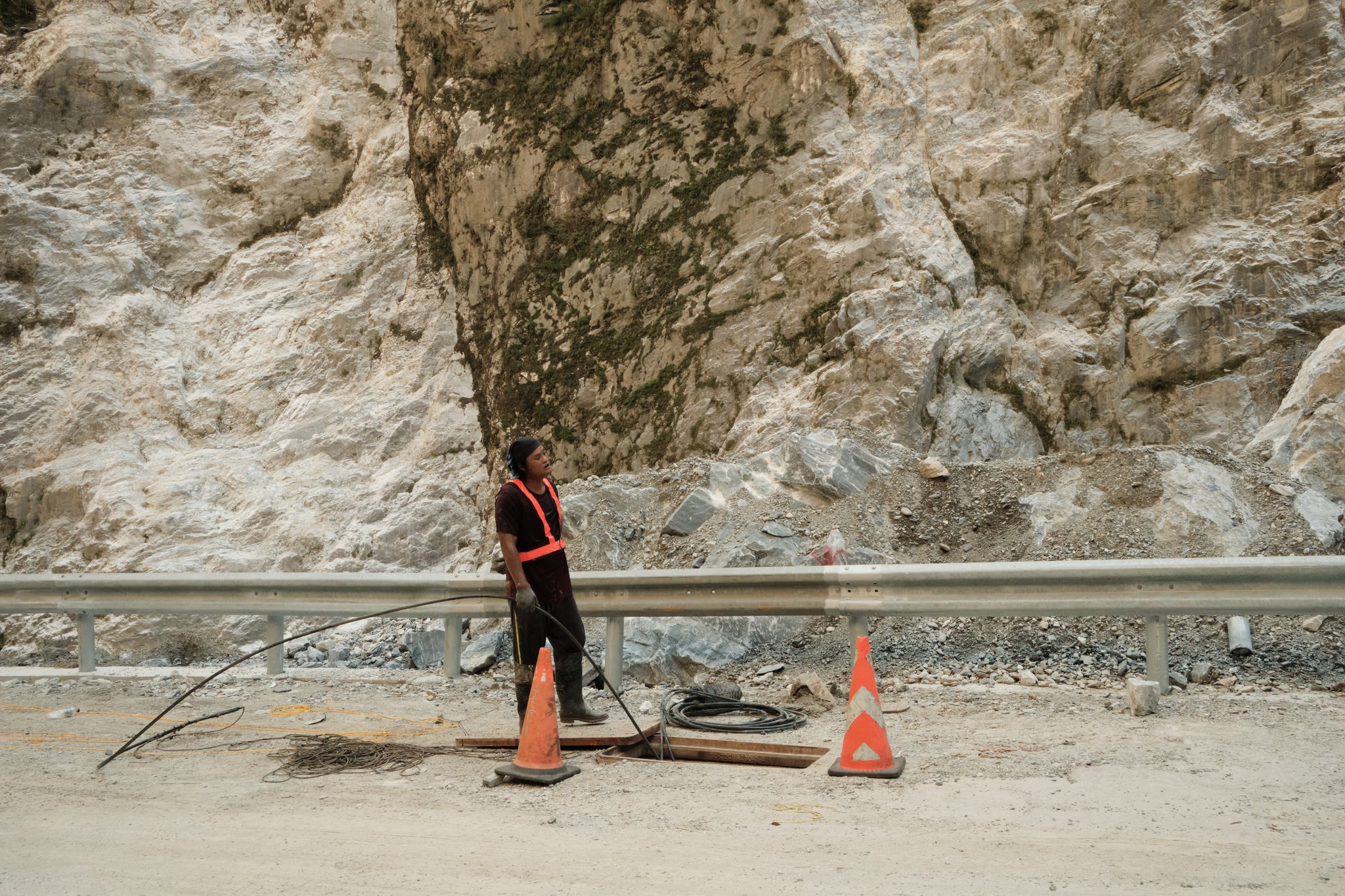 ภูเขากับถนน