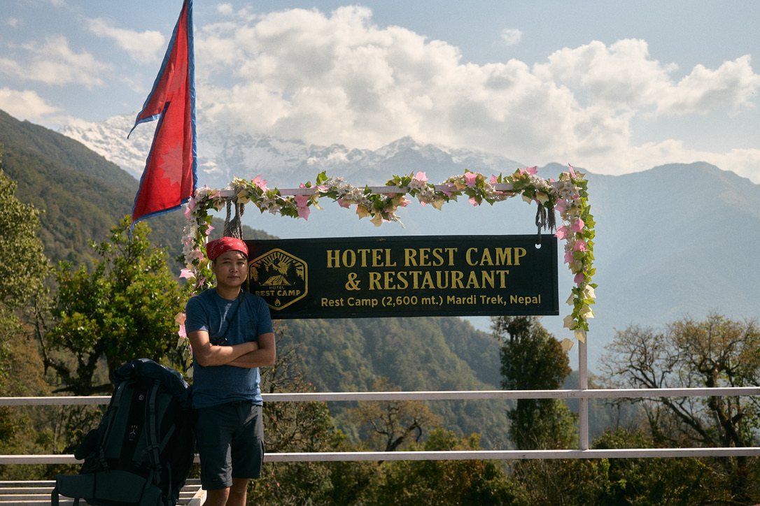 Machapuchare ใกล้ขึ้น